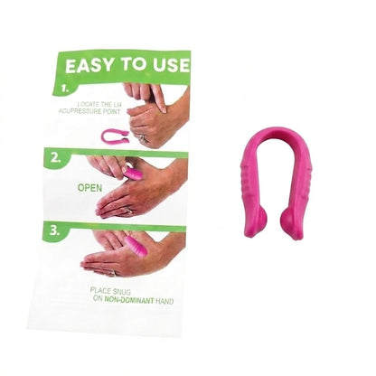 Acupressure Hand Pressure Point Clip for Instant Headache & Migraine Relief